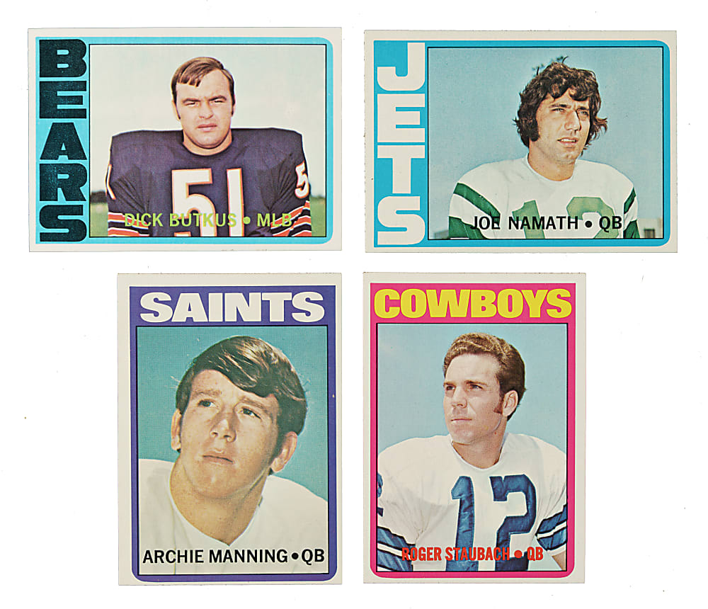 1972 Topps Football Complete Set (351)