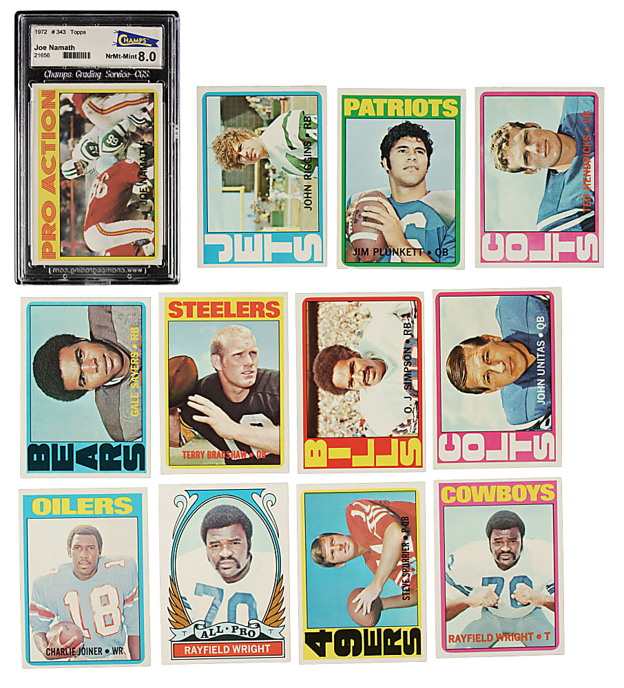 1972 Topps Football Complete Set (351)