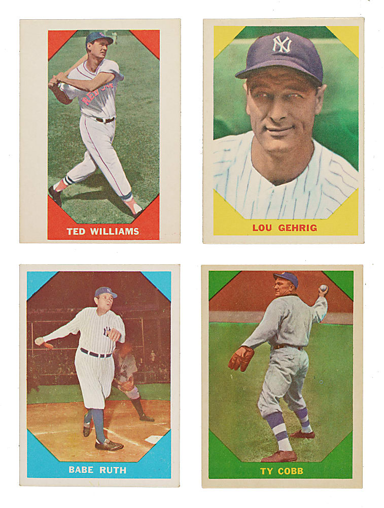 1960 Fleer All-Time Greats Complete Set (79)