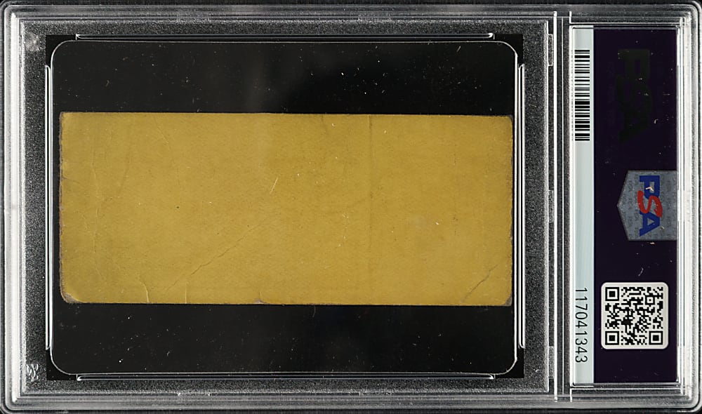 May 30, 1935 Washington Senators (vs. New York Yankees) Ticket Stub PSA POOR 1 - Lou Gehrig 2,000th Hit!