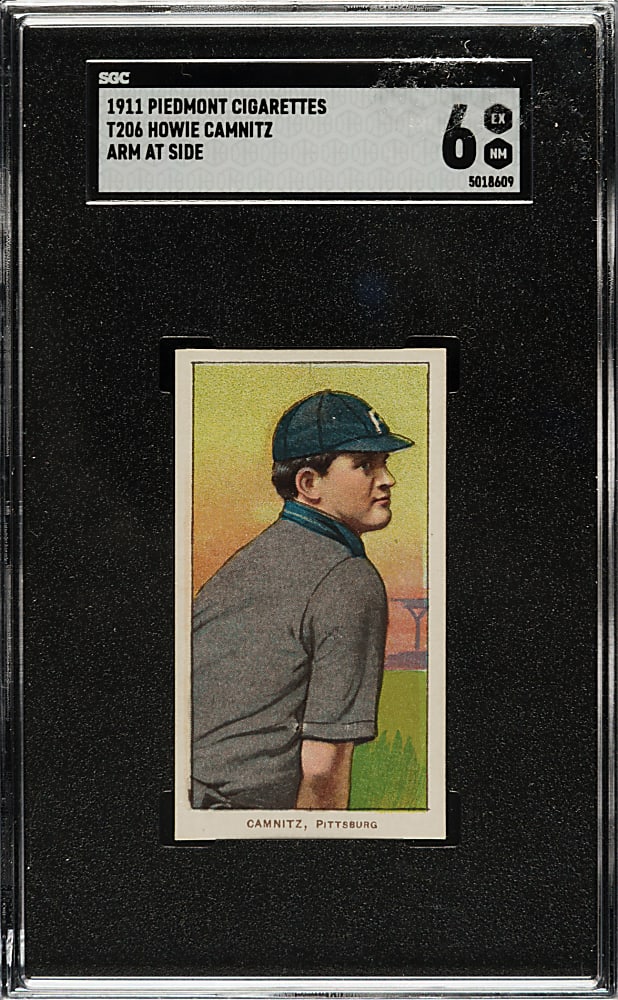 1909-1911 T206 White Background Howie Camnitz Arm at Side SGC EX/NM 6