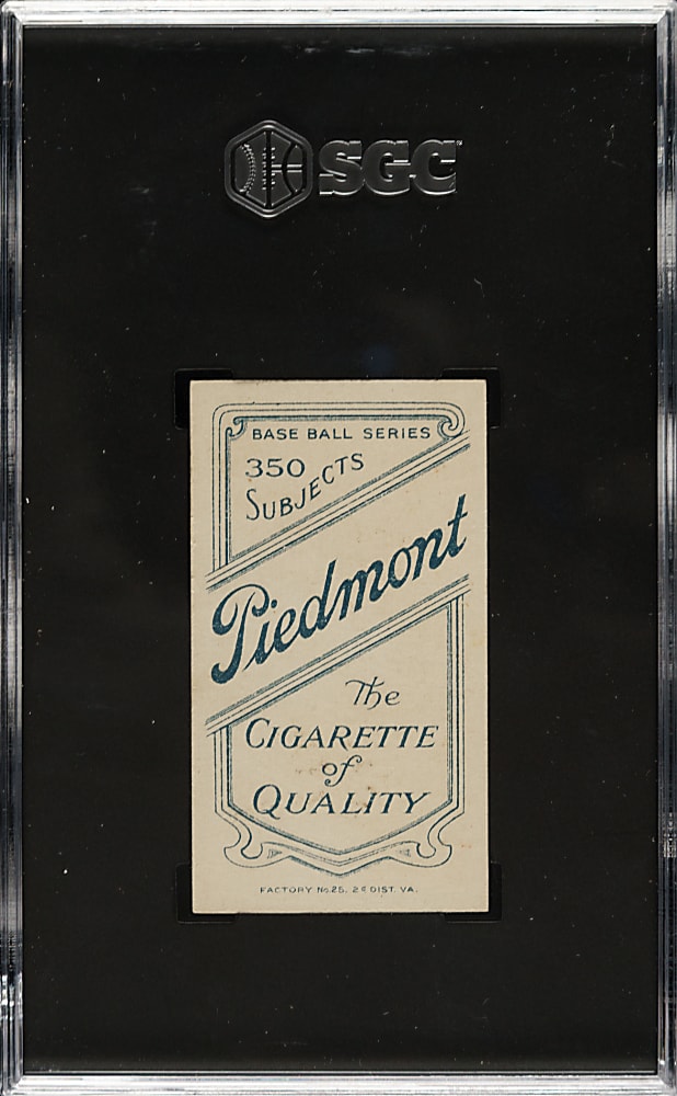 1909-1911 T206 White Background Fred Snodgrass Batting SGC EX/NM+ 6.5