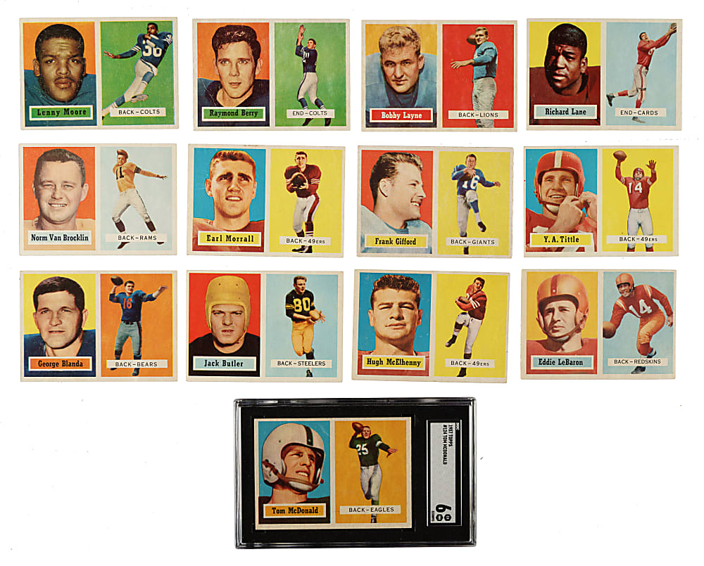 1957 Topps Football Complete Set (154)