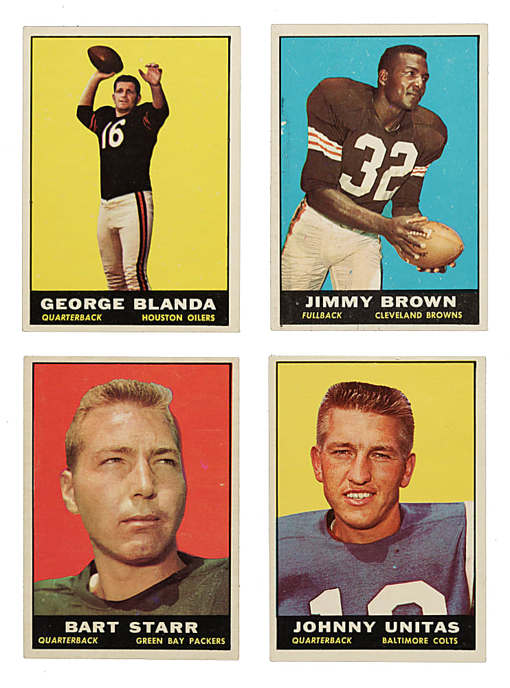 1961 Topps Football Complete Set (198)