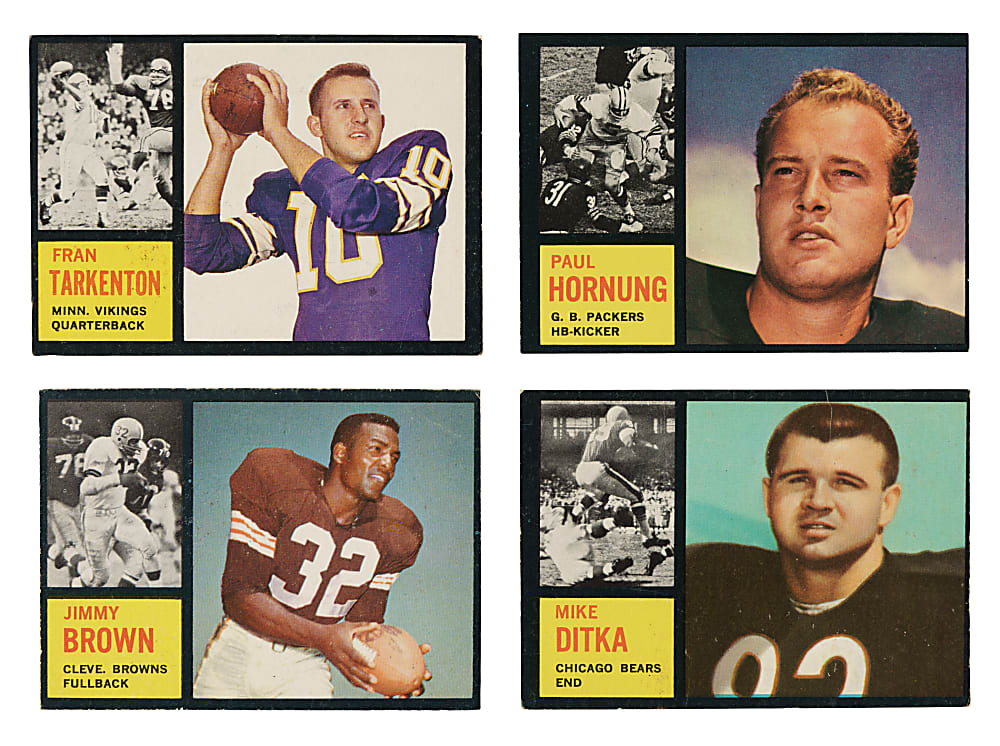 1962 Topps Football Complete Set (176)