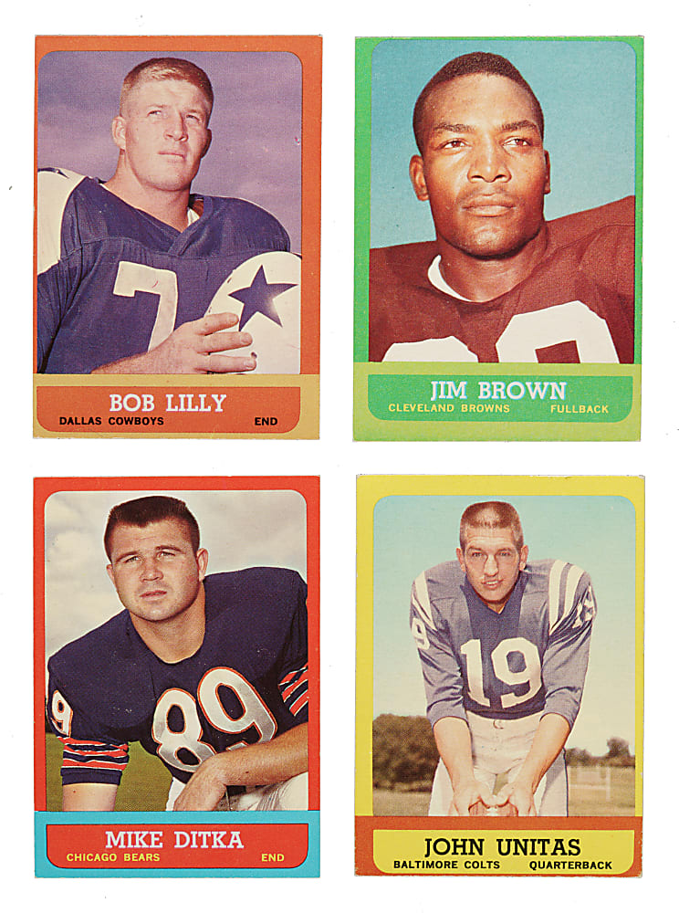 1963 Topps Football Complete Set (170)