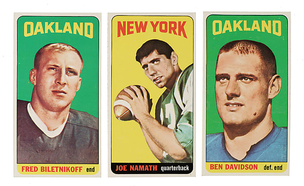 1965 Topps Football Complete Set (176)