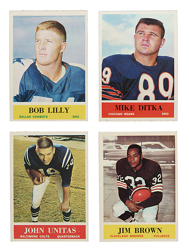 1964 Philadelphia Football Complete Set (198)