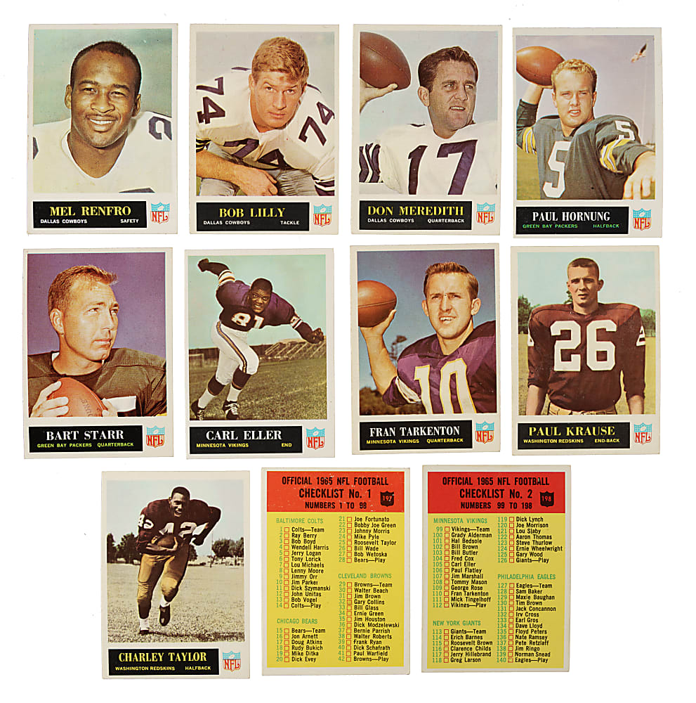 1965 Philadelphia Football Complete Set (198)