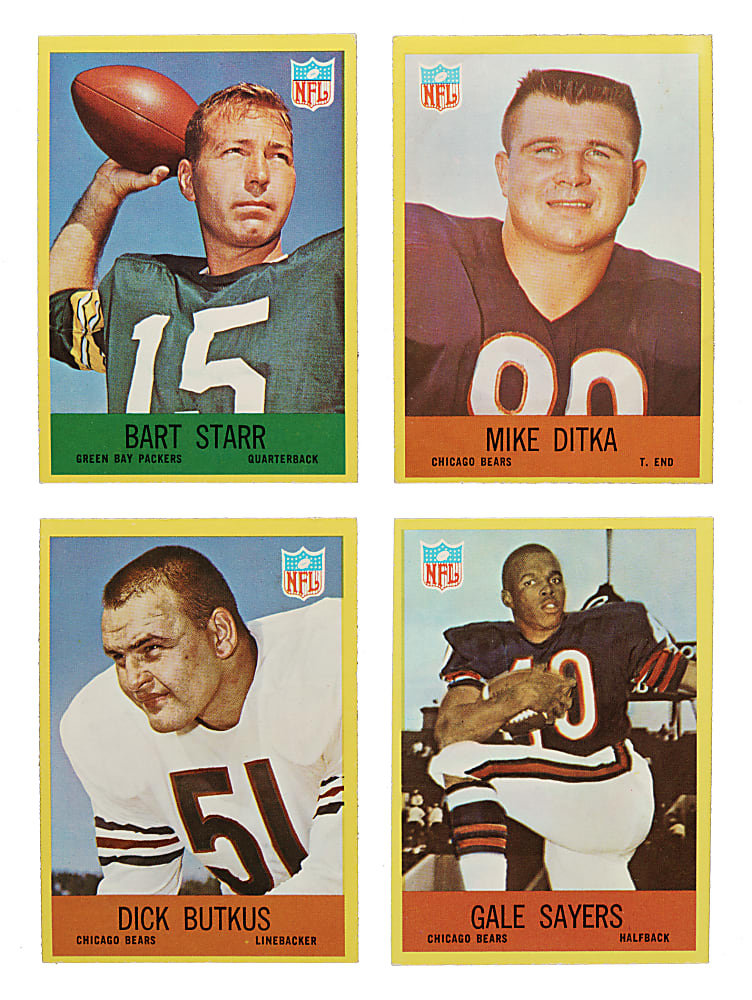 1967 Philadelphia Football Complete Set (198)