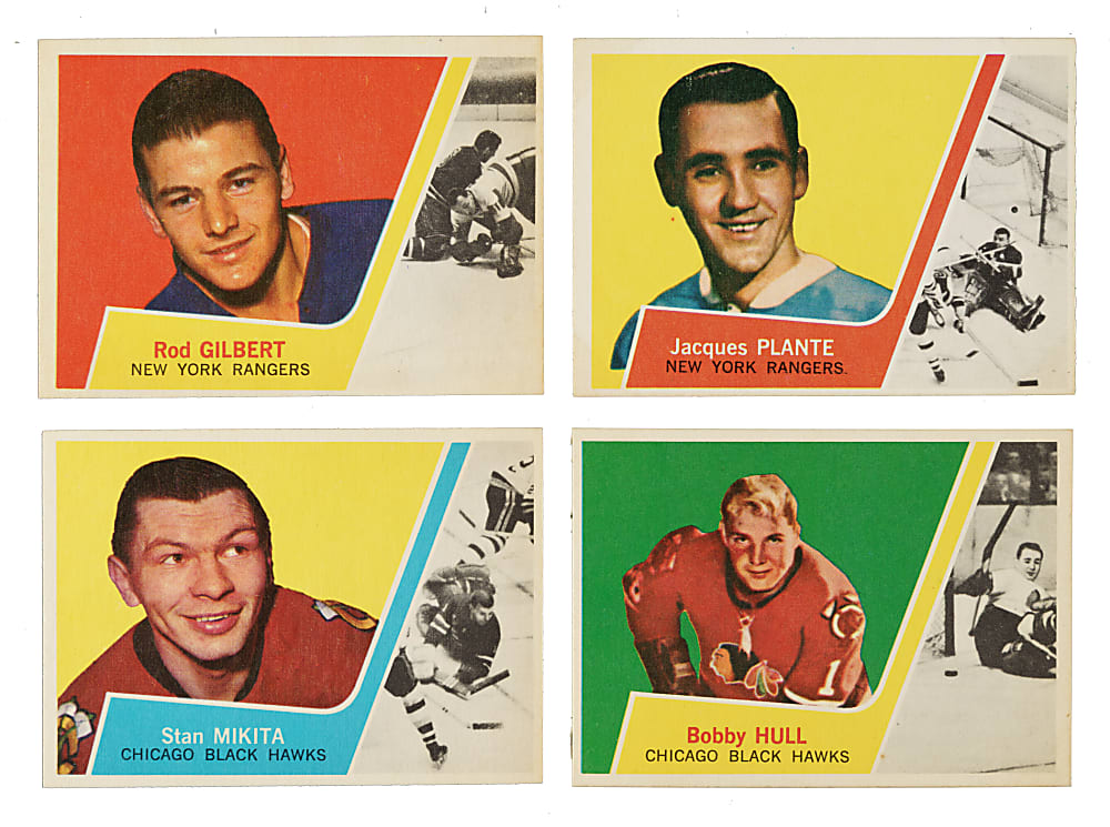 1963-1964 Topps Hockey Complete Set (66)