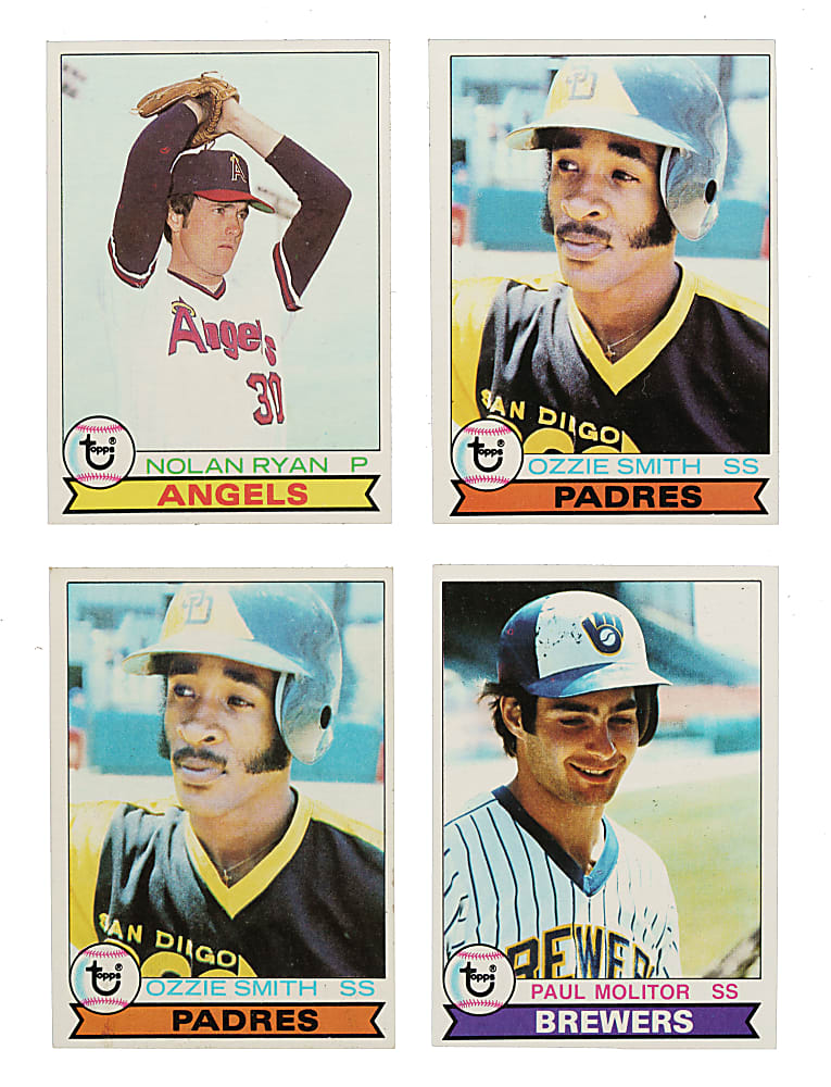 1979 Topps Complete and Near-Complete Set Collection (4 Sets, 2,895 Cards)