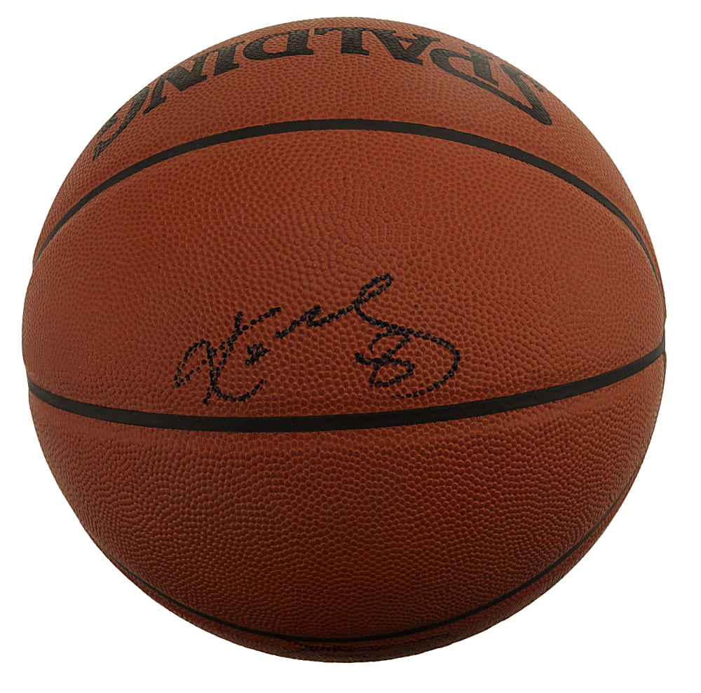 Hall of Fame and Star Multi-Signed Basketball with Kobe Bryant and Dwyane Wade - JSA