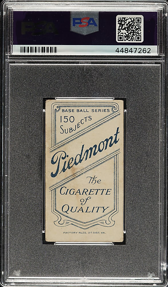 1909-1911 T206 White Border Ty Cobb Bat On Shoulder PSA GOOD 2