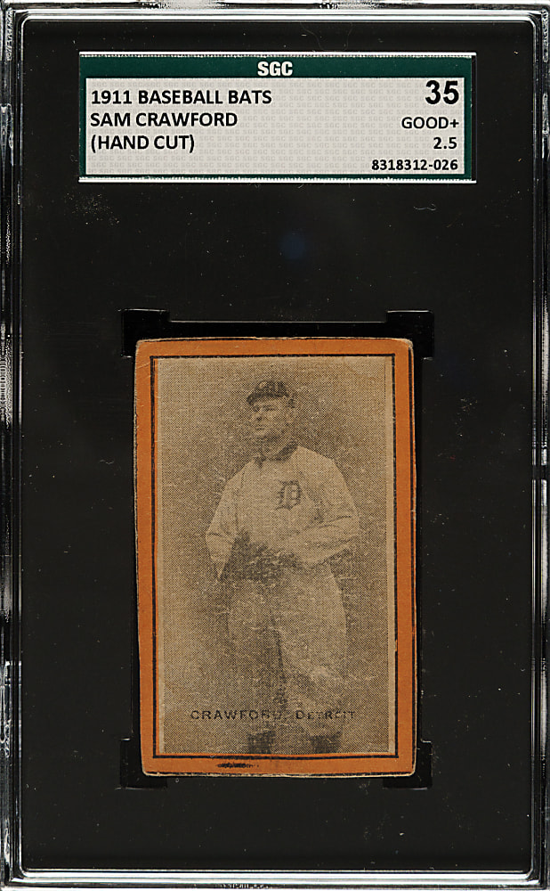 1911 "Baseball Bats" Sam Crawford SGC GOOD+ 35