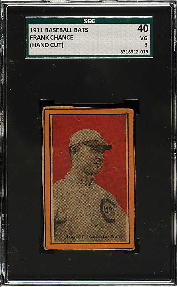 1911 "Baseball Bats" Frank Chance SGC VG 40