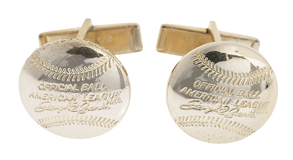 Circa 1961 Roger Maris 61 Home Run Cufflinks