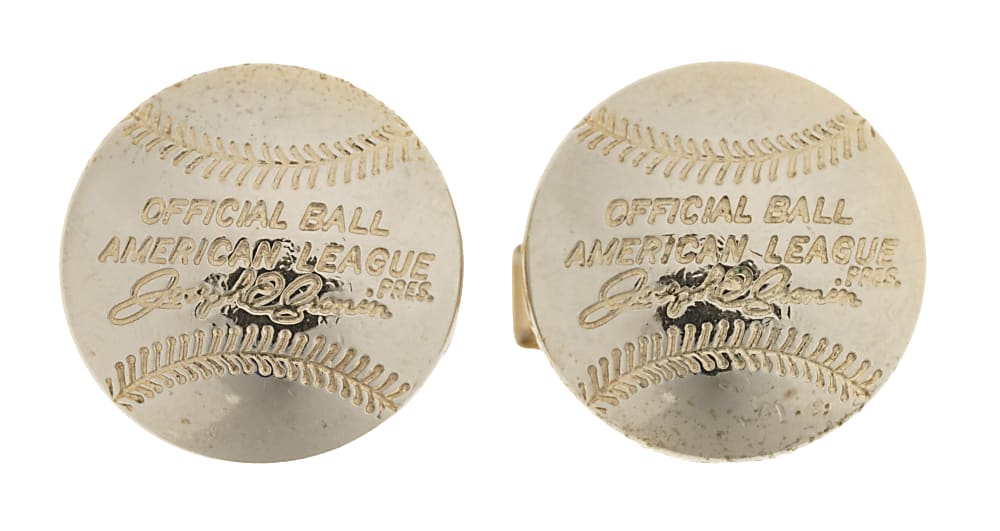 Circa 1961 Roger Maris 61 Home Run Cufflinks