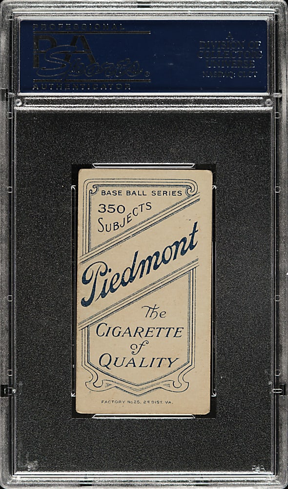 1909-1911 T206 White Border Ed Cicotte PSA VG-EX 4