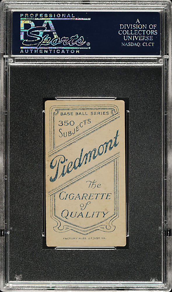 1909-1911 T206 White Border Jake Beckley PSA VG-EX 4