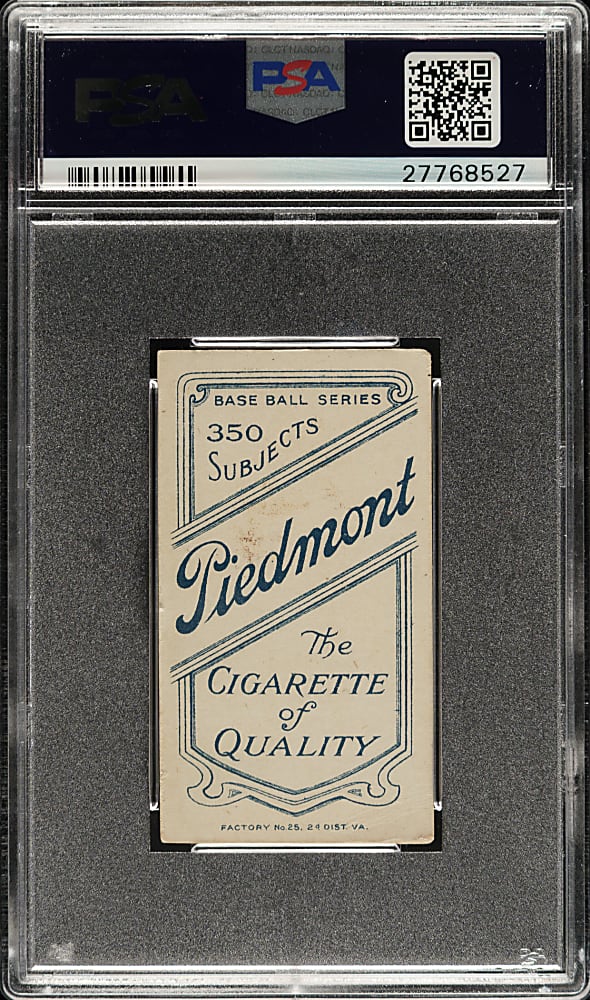 1909-1911 T206 White Border Jack Chesbro PSA VG-EX 4