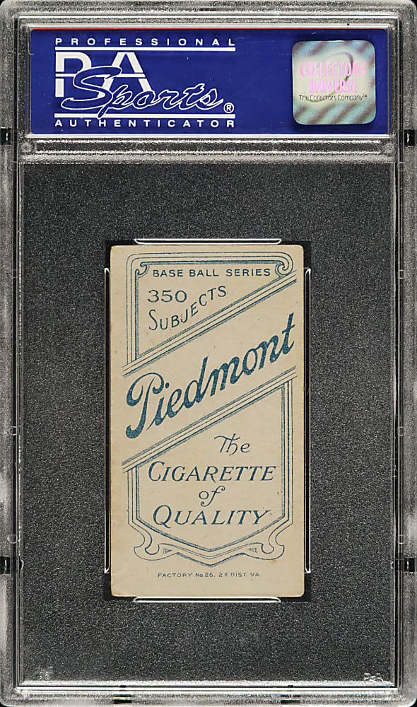 1909-1911 T206 White Border Fred Clarke Portrait PSA VG-EX 4