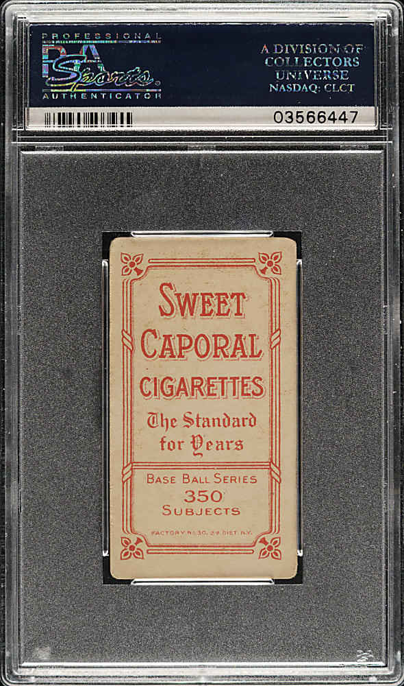 1909-1911 T206 White Border Jimmy Collins PSA VG-EX 4