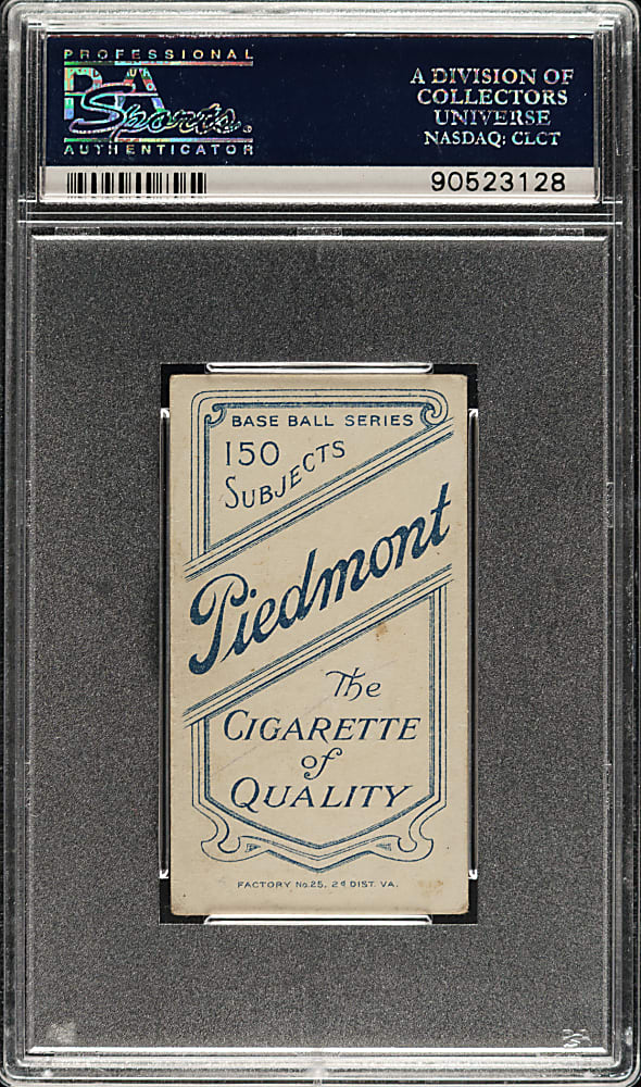 1909-1911 T206 White Border Addie Joss Portrait PSA VG-EX 4