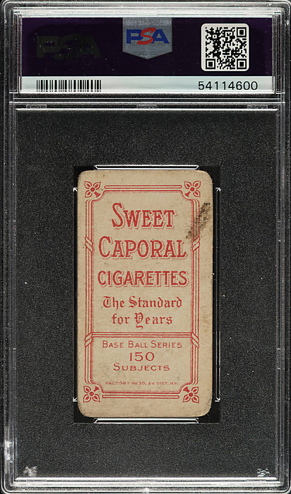 1909-1911 T206 White Border Ty Cobb Bat On Shoulder PSA POOR 1