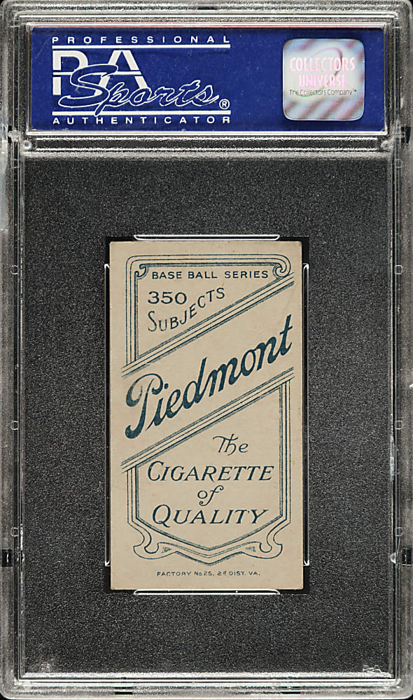 1909-1911 T206 White Border Bill Sweeney PSA EX-MT 6