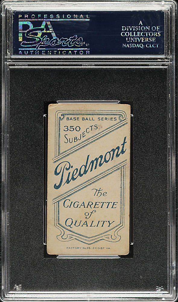 1909-1911 T206 White Border Christy Mathewson White Cap PSA VG 3