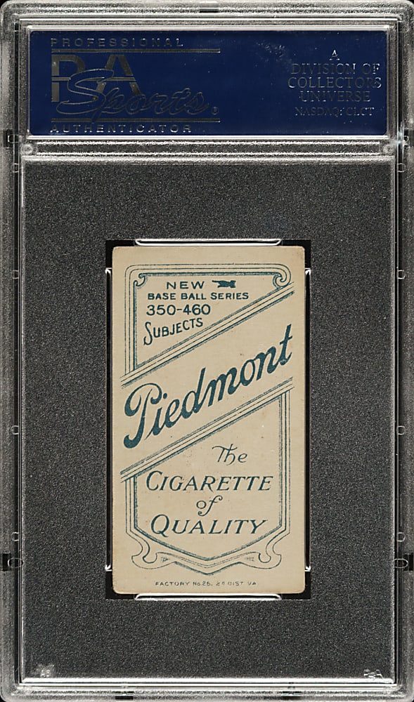 1909-1911 T206 White Border Walter Johnson Hands at Chest PSA VG-EX 4