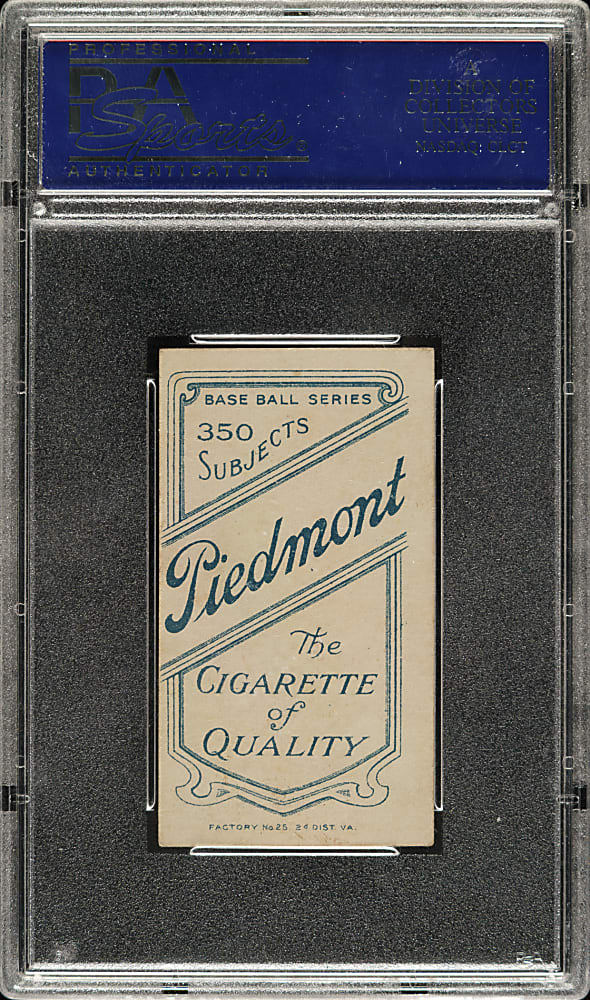 1909-1911 T206 White Border Harry Gasper PSA EX-MT 6