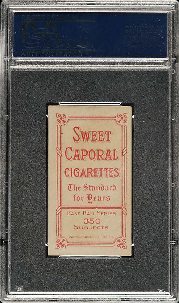 1909-1911 T206 White Border Mickey Doolan Batting PSA EX-MT 6