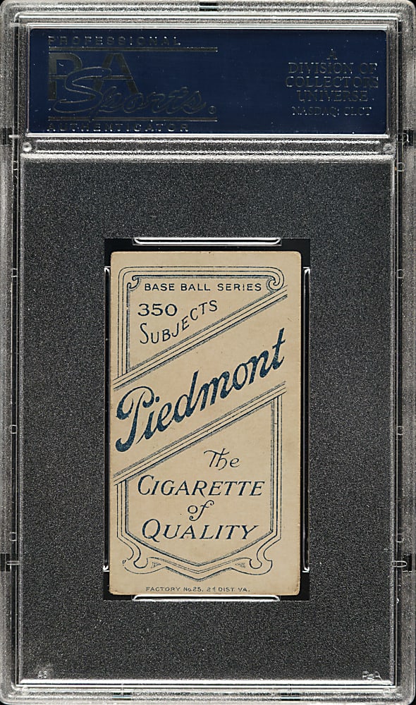 1909-1911 T206 White Border Harry Bay Southern Leaguer PSA VG-EX 4