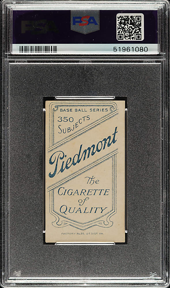 1909-1911 T206 White Border Gordon Hickman Southern Leaguer PSA VG-EX 4