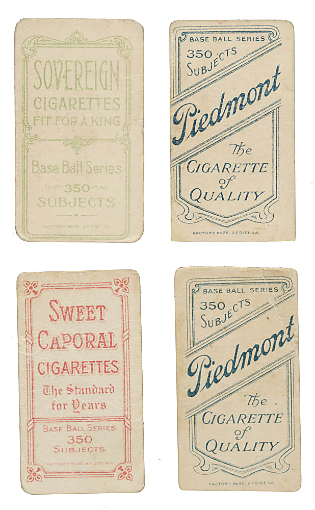 1909-1911 T206 White Border Collection (63) Including El Principe De Gales, Polar Bear, and Sovereign Backs