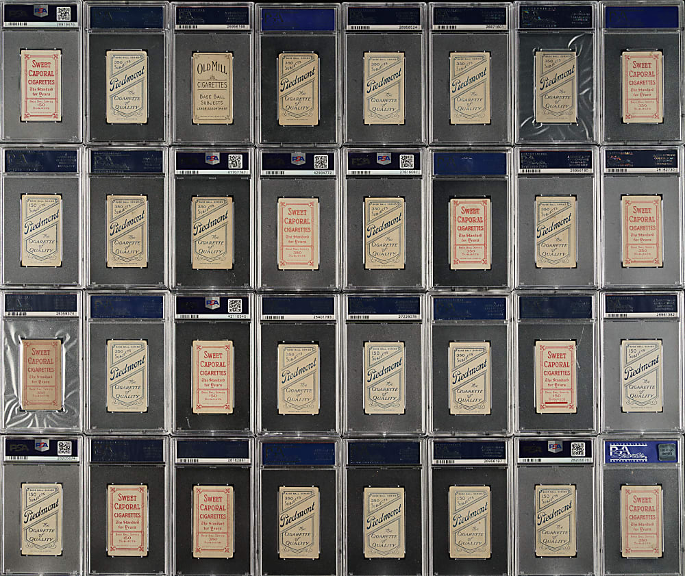 1909-1911 T206 White Border PSA VG 3 Collection (50)