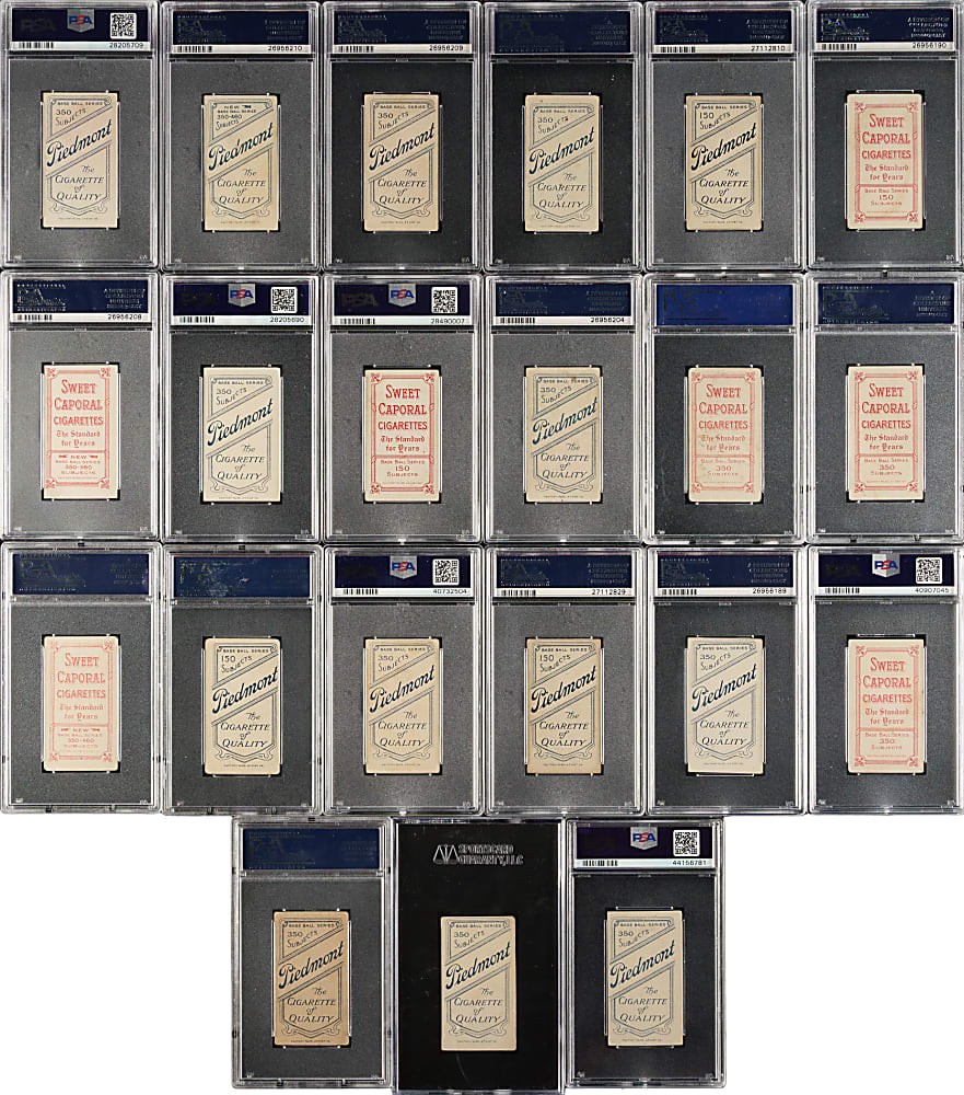 1909-1911 T206 White Border PSA VG+ 3.5 Collection (25)
