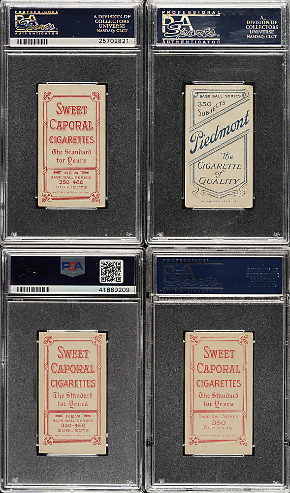 1909-1911 T206 White Border PSA VG-EX+ 4.5 Collection (24)