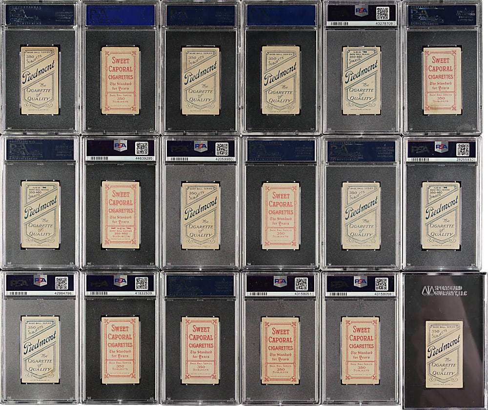 1909-1911 T206 White Border PSA VG-EX 4 Collection (61)