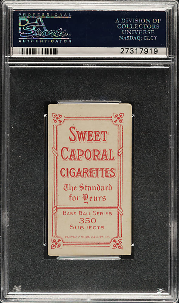 1909-1911 T206 White Border Eddie Collins PSA VG+ 3.5