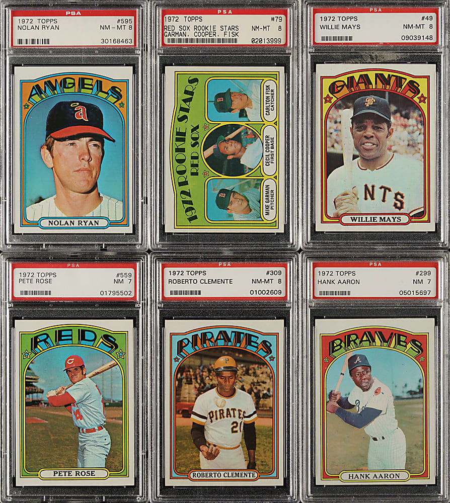 High-Grade 1972 Topps Complete Master Set (794) Including 156 Graded Cards