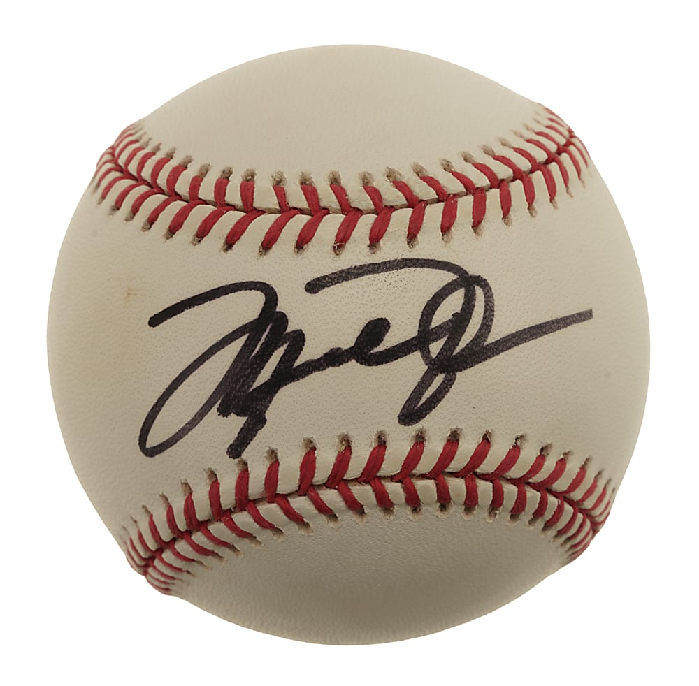 Michael Jordan Single-Signed Baseball - JSA
