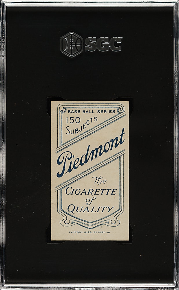 1909-1911 T206 White Border Ty Cobb Bat On Shoulder SGC NM/MT 8 - 1 of 1 - Highest Graded!