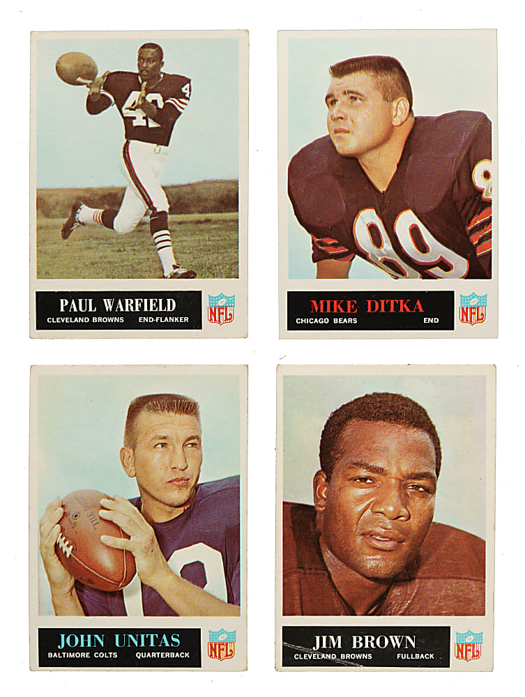 1965 Philadelphia Football Complete Set (198)
