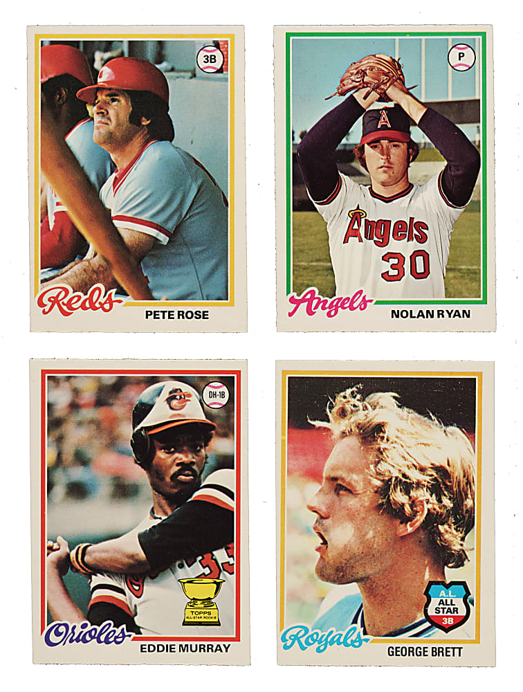 High-Grade 1978 O-Pee-Chee Complete Set (242)