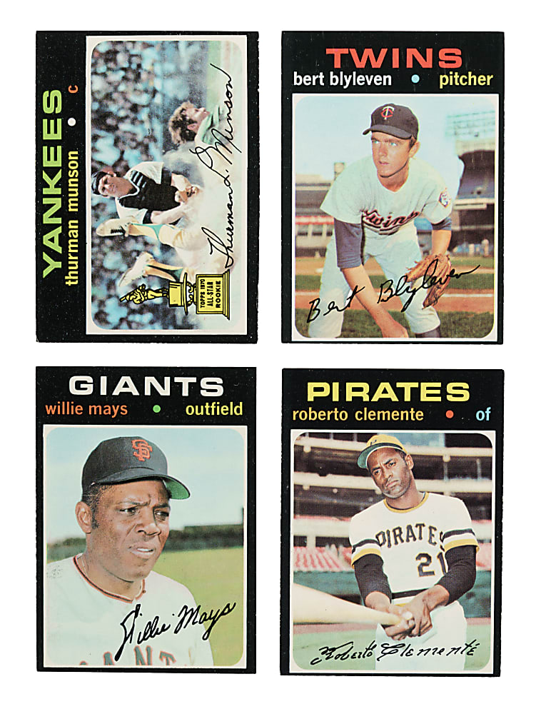 1971 Topps Complete Set (752)
