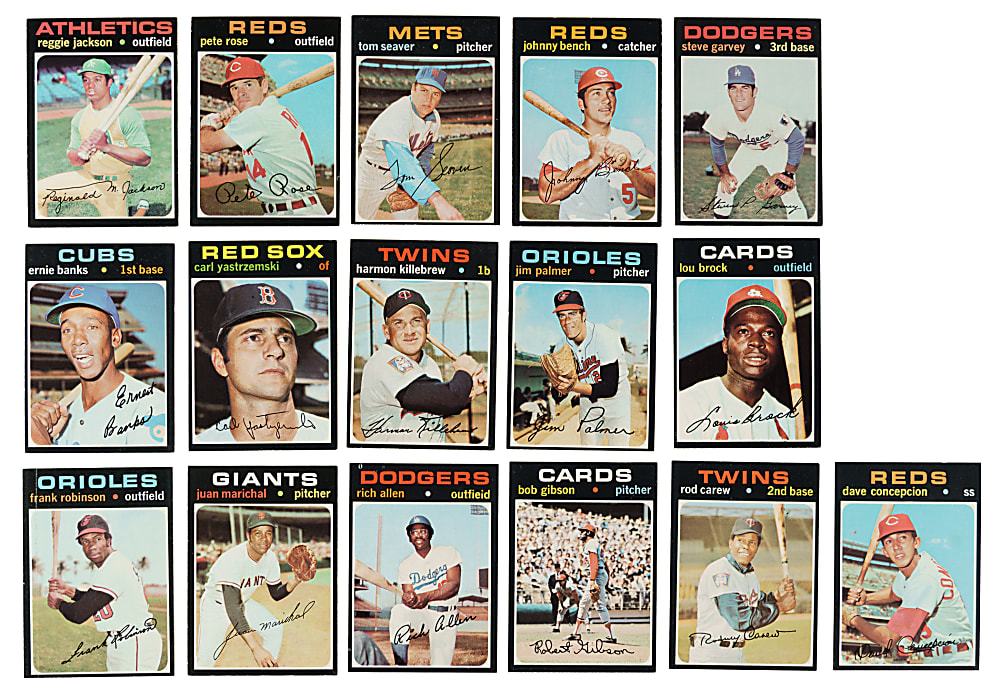 1971 Topps Complete Set (752)