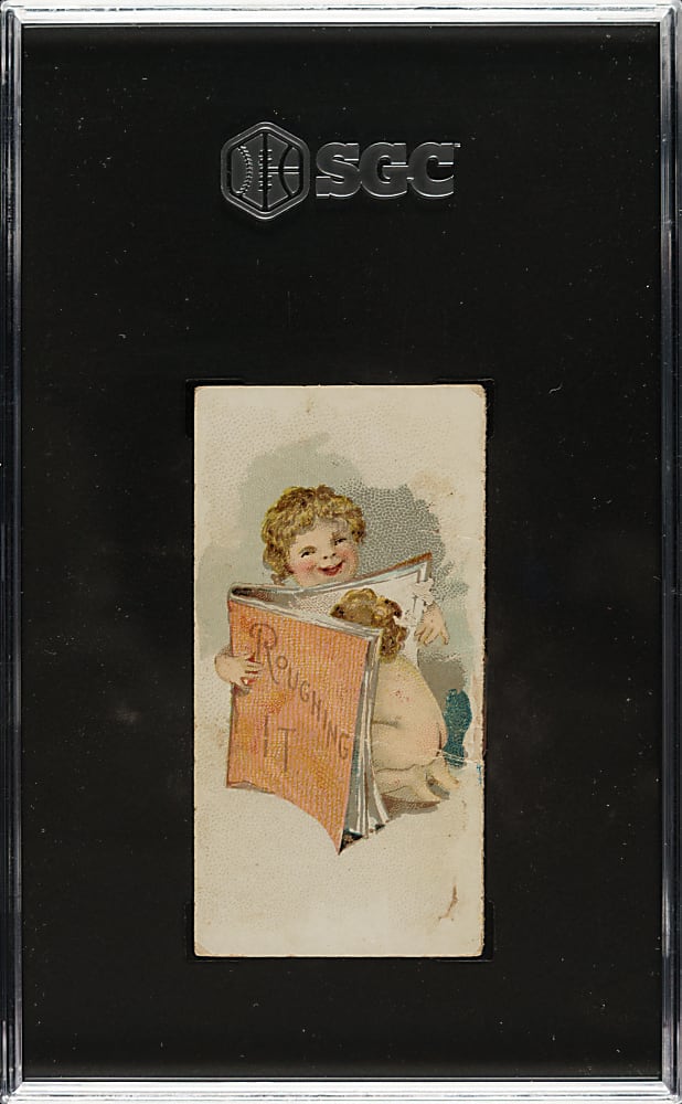 1888 N79 Duke "Histories of Poor Boys and Other Famous People" Mark Twain SGC GOOD 2